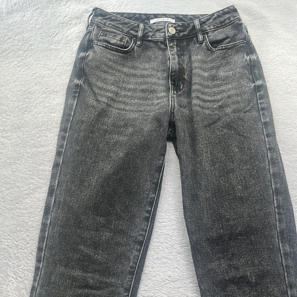 Pacsun black/grey jeans high rise fitted - Picture 1 of 4